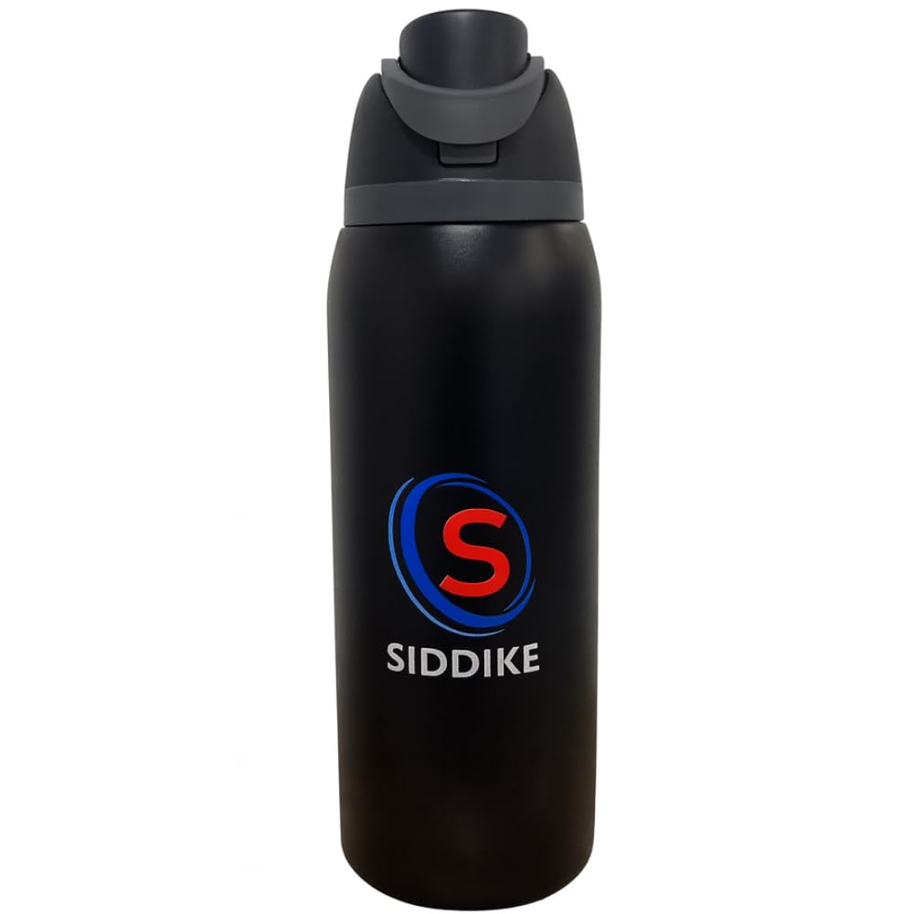 Sports Water Bottles 40oz,Water Bottles Stainless Steel,Keeps Liquids Hot or Cold with Double Wall Vacuum Insulated Bottles, Leak-Proof Design,Water Bottles for Travel Gym Outdoor Use.