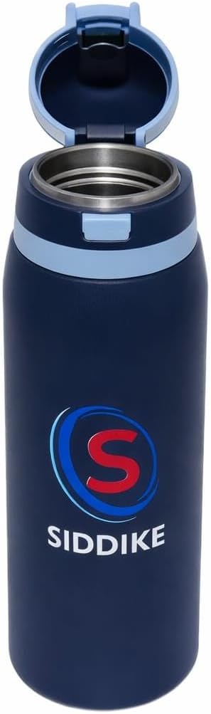 Sports Water Bottles 40oz,Water Bottles Stainless Steel,Keeps Liquids Hot or Cold with Double Wall Vacuum Insulated Bottles, Leak-Proof Design,Water Bottles for Travel Gym Outdoor Use.