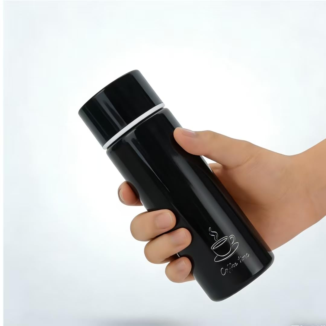 Mini WaterBottle, 5oz, Slim Stainless Steel, Small Insulated Coffee bottle, Small Tumbler, Mini Flask Keeps Drink Cold and Hot, Leak Proof Bottles for Purse, Lunch Bag,Coffee, BPA Free (Red)