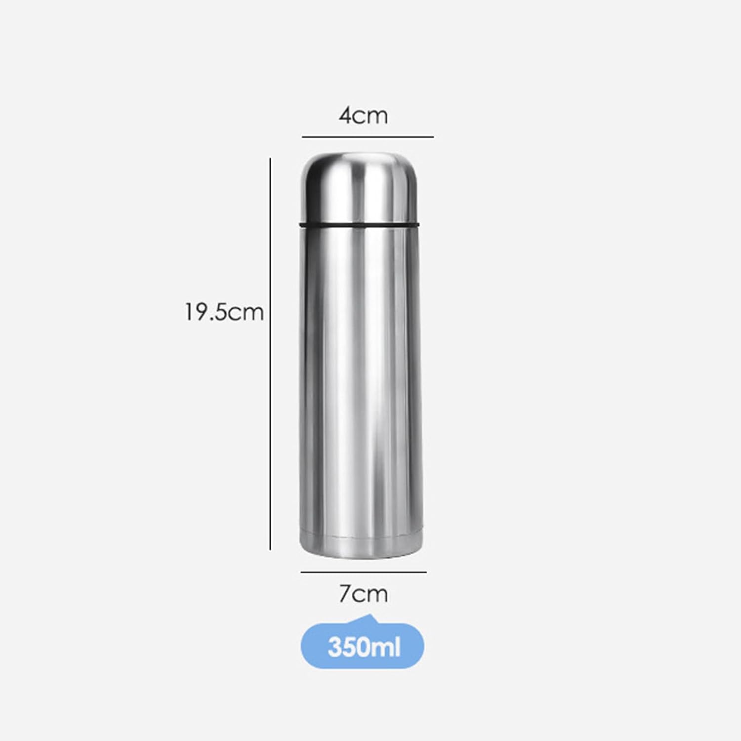 Stainless Steel Insulated Thermal Bottle With Cup Double Walled Flask Vacuum Insulated Tumbler Water Bottle for Tea Hot And Cold Drinks Coffee Cup Sport Travel Mug (12 Ounces)