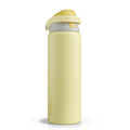 ENCOOL Leakproof Insulated Water Bottle with Straw Dual-Sip Water Bottle Bag-Safe Design for Work, Commute & Gym – Keeps Drinks Cold All Day, 24 oz, Powder Blue