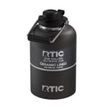 RTIC 1 Gallon Outback Jug, Stainless Steel, Ceramic Lined Insulated Water Bottle with Lid and Handle, BPA-Free, Double Wall Vacuum Insulation, Orchid