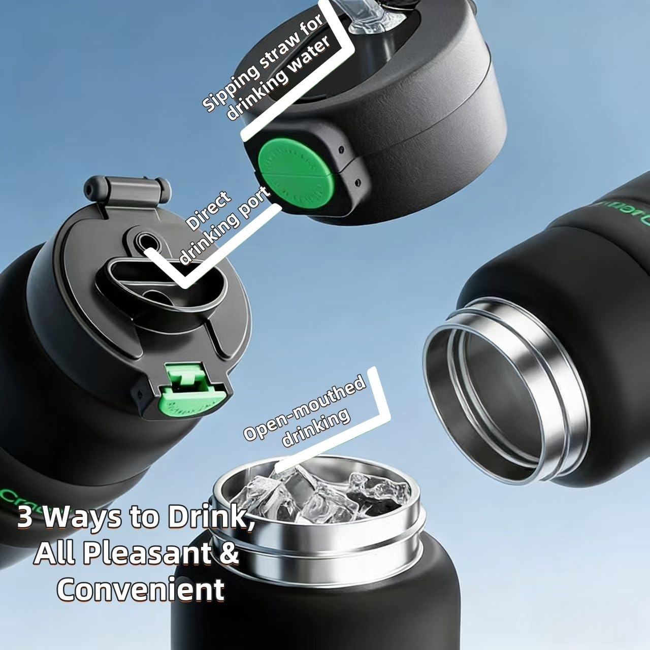 Water Bottle (green)