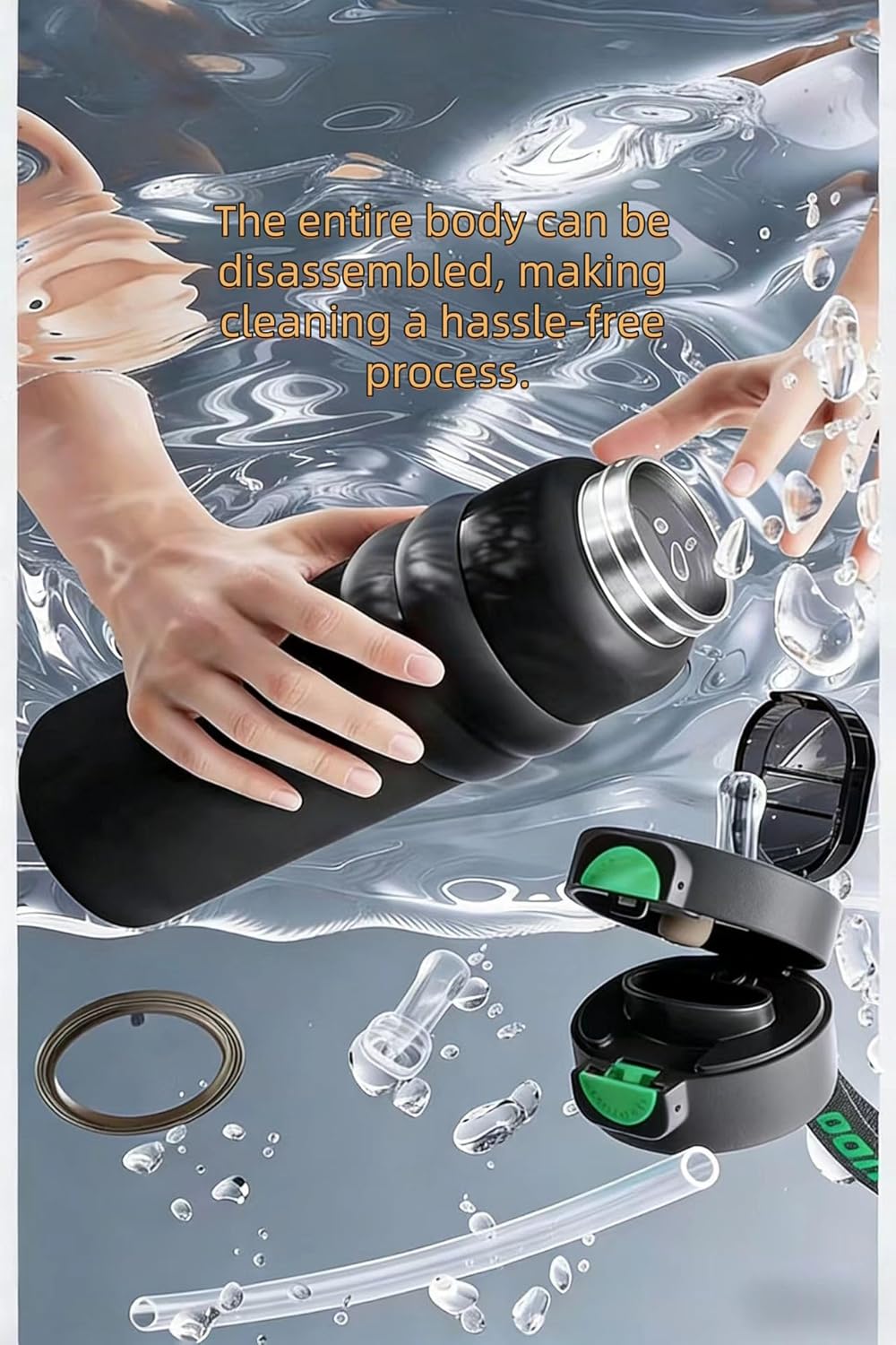 Water Bottle (green)