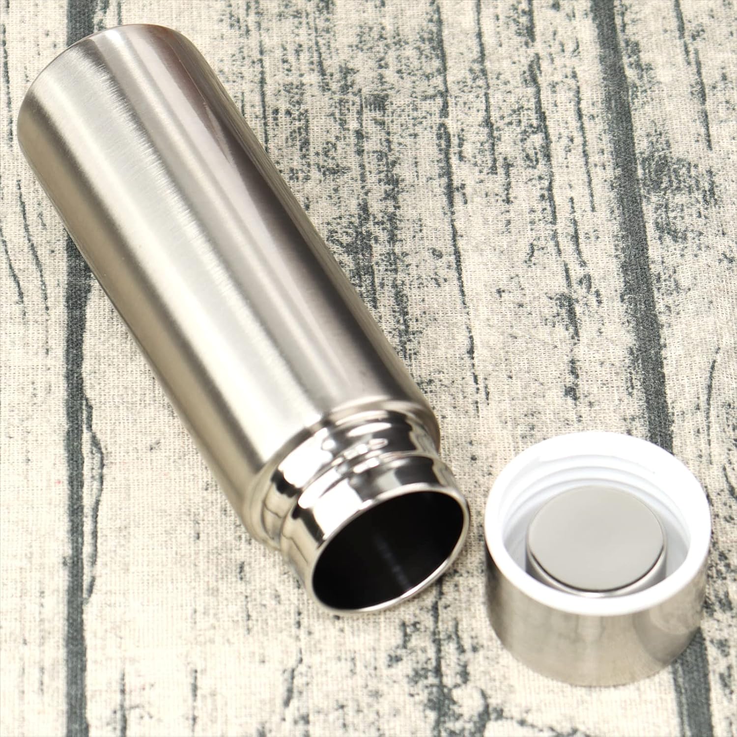 Cute Small Purse Water Bottle, 4.4 Fl. Oz, Mini Slim Flask for Kids Lunchbox, Portable Skinny Handbag Water Bottle, Vacuum Insulated Reusable Leak Proof Stainless Steel Cup